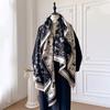 New Bee And Floral Leaf Design Winter Imitation Cashmere Jacquard Scarves High Quality Women Thick Shawl Ladies Wool Pashmina Sc