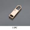 Removable Zipper Head, Pull Tab, Universal Metal Zipper Lock, Replacement Bag, Clothing Buckle, Pendant Accessory