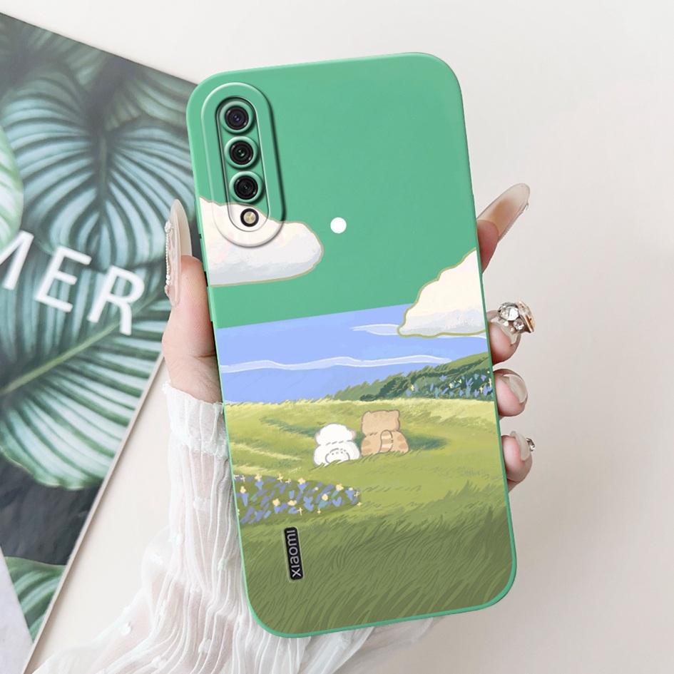 Чехол для Xiaomi Mi A3 MiA3 Ударопрочный Чехол Милый Мультяшный Панда Кролик Мягкий Силикон Матовый ТПУ Чехол для Телефона Для Xiaomi Mi CC9e Capa