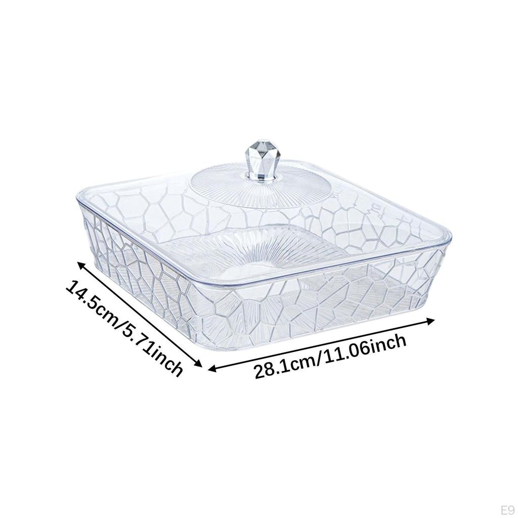 Поднос для хранения продуктов с крышкой для мероприятий и встреч