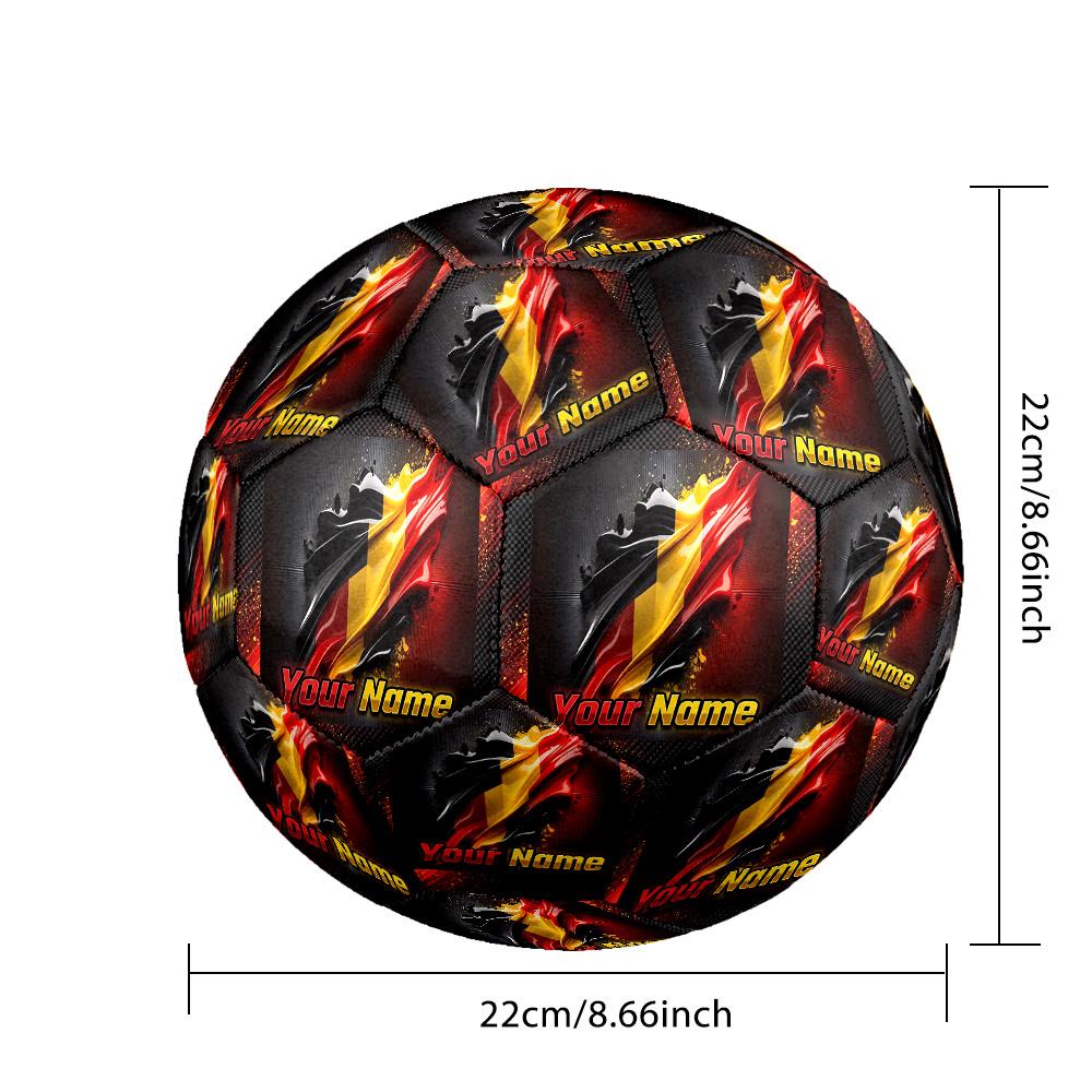 Size 5 Football Custom Name Text, Outdoor Training Soccer BallGermany national football team