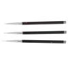 3pcs Nail Art Liner Brushes Home Salon Portable Nail Painting Drawing Design Brush Set