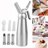 500ML/1000ML Cream Whipped Dispenser Kitchen Whipped Cream Gas Foamer Gun Large Capacity Siphon Dessert Tools