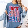 USA 250th Anniversary Shirt Comfort Colors, Red White and 250 Coquette Shirt, Patriotic America Shirt, 4th of July Shirt, Memorial Day Shirt
