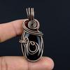 Black Onyx Jewelry, 999 Copper Wire Wrapped Pendant Handmade Gemstone Jewelry, Gifts For Wife Brand New Pendant