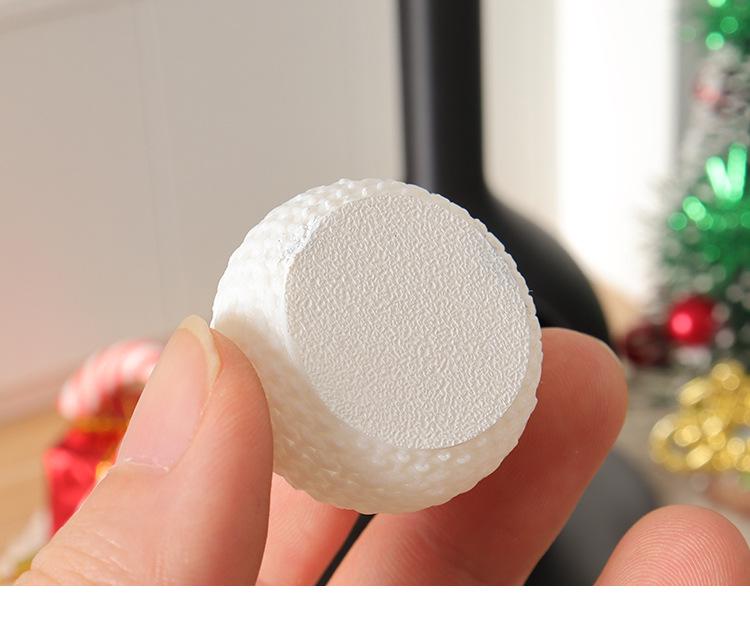 Мини DIY Рождественский камин для микроландшафта с пряничным человечком