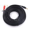 15м/10м RCA Кабель 3.5мм Jack на 2 RCA Aux Кабель 3.5 мм на 2RCA Адаптер Разветвитель Аудио Кабель для ТВ Приставки Домашнего Кинотеатра Провод ДинамикаХороший продукт