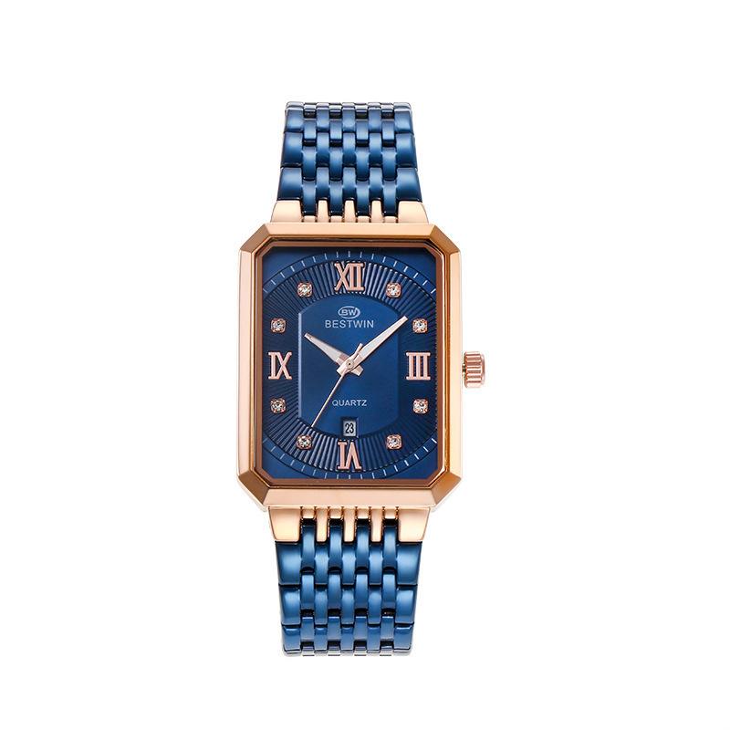 Simple Square Calendar Watch Highend Quartz Watch