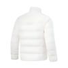 Li Ning Fitness Series Slim Fit Stand Collar Zipper Short Down Jacket Men Jackets Off-White AYMT101-2