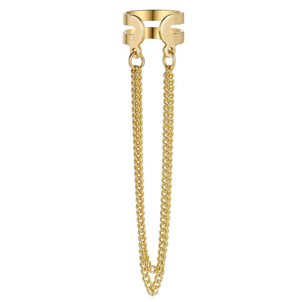 1 предмет, новые длинные серьги-манжеты с кисточками, многослойные серьги-клипсы без пирсинга для женщин, простые темпераментные ювелирные изделия, подарок JWLY YSXX