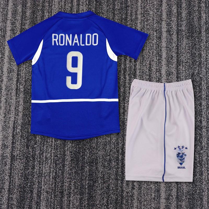 Retro Kids Soccer Jerseys Classic Vintage Replica Thai Version Training Match