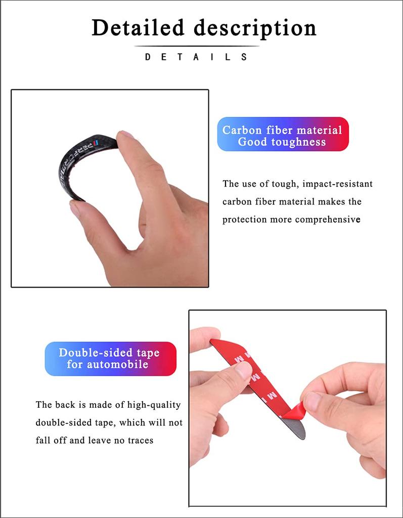 STI Защита двери для Subaru WRX STI BRZ Crossover XV Карбон Защита двери от столкновений (Subaru)