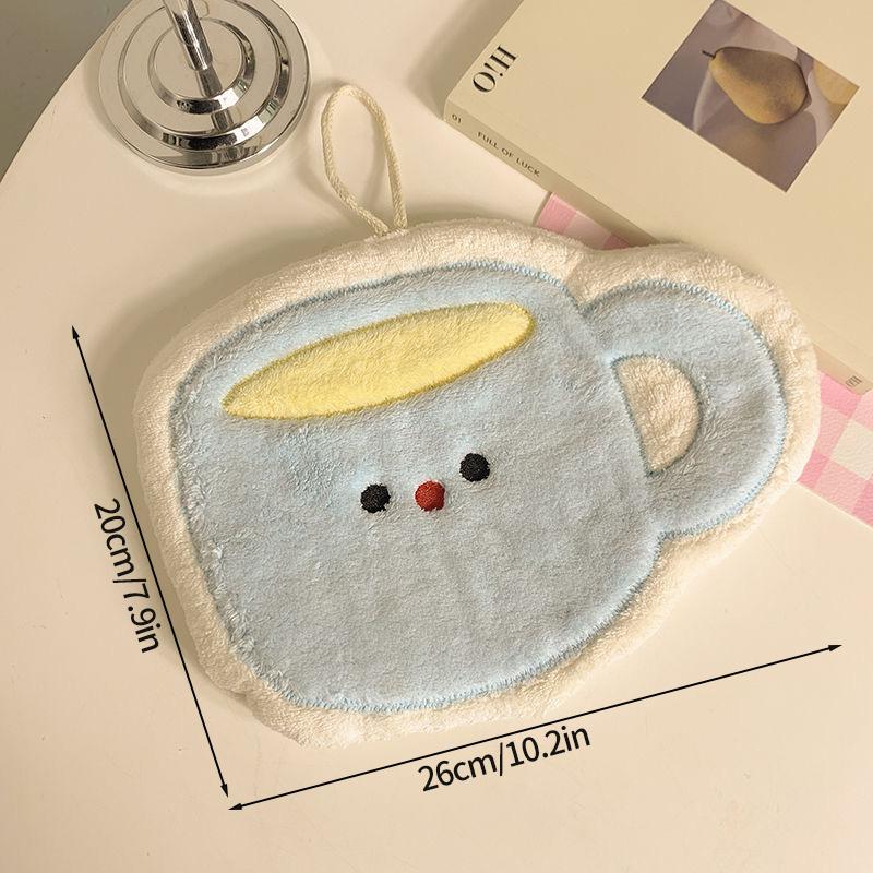 Cartoon Hand Towel Cute Kitchen Towels Bathroom Hand Towel Kitchen Cleanning Cloth Handkerchief Bath Serviettes Hand Cloths