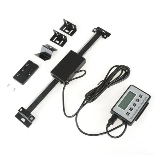 Akozon Digital Linear Scale, 0-150mm, Electronic Lathe Tool with LCD Digital Readout for Milling and Bridgeport Mill Lathes