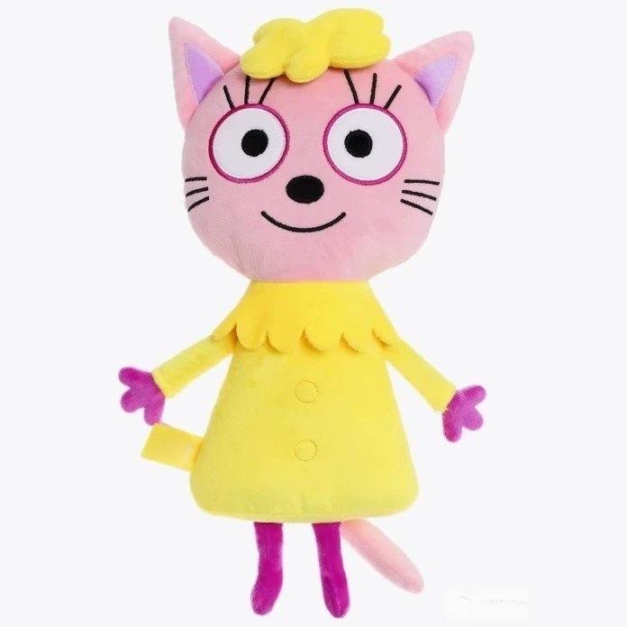 Мультяшная игрушка Kid-e-Cats Карамелька Три кота Плюшевая игрушка