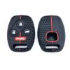 Для Honda Civic Fit Accord Crv Jazz Srv Frv Pilot 4 Кнопки Силиконовый Чехол-Защита для Автомобильного Пульта ДУ Ключа Кейс Оболочка
