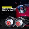 Крутое украшение Динамические светодиодные автомобильные фары Devil Eye Светодиодные автомобильные фары Сборка фар Модифицированный автомобильный аксессуар Eagle Eye Light