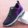 New Spring Autumn Mesh Shoes Breathable Women Flats Lace Up Soft Bottom Comfortable Footwear Non Slip Running Sneakers