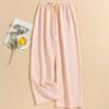 Women's Casual Fashion Sleep Pants Striped Loungewear Pants Wearable As Outerwear High-Waisted Pants