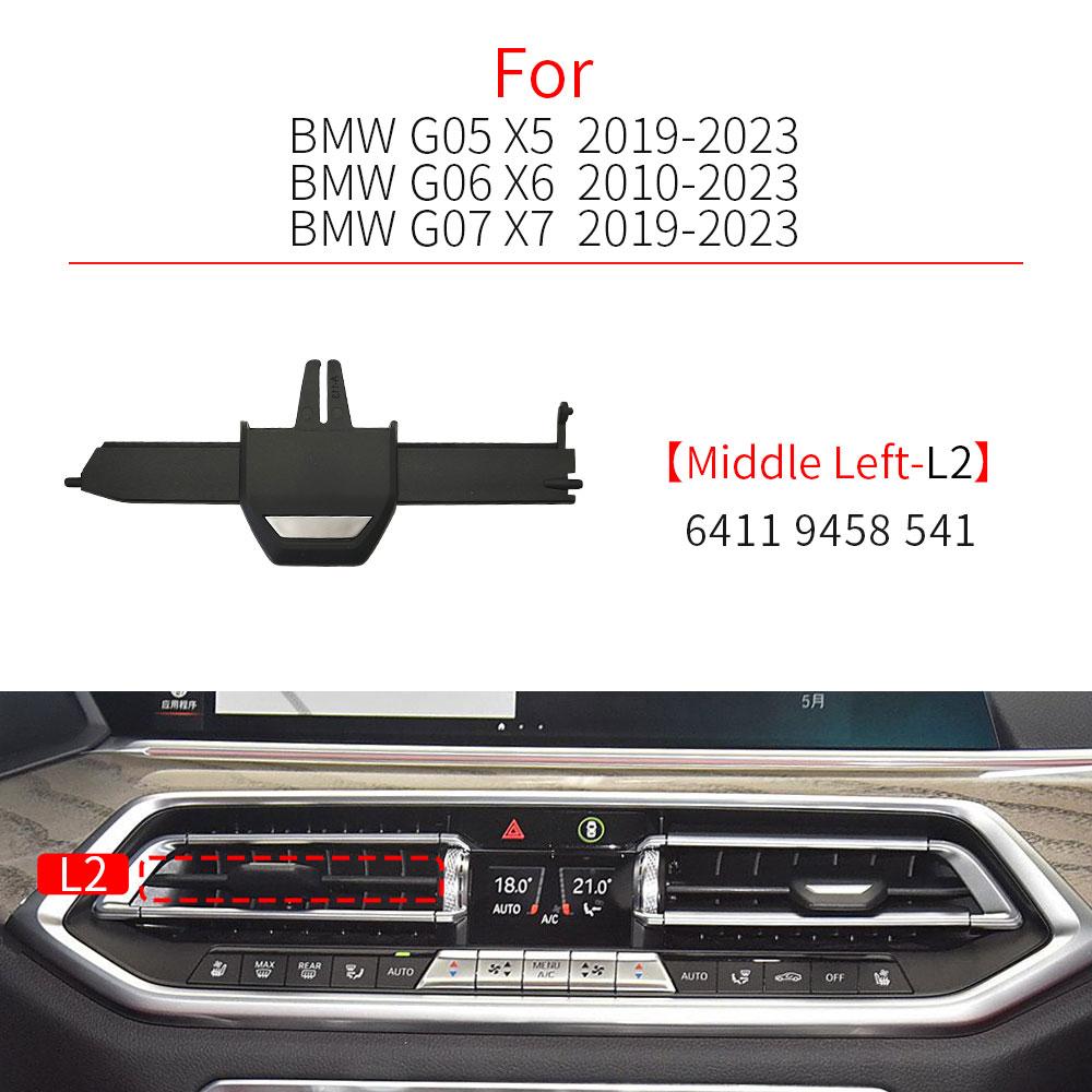 Для BMW G05 G06 G07 Автомобиль Передняя Решетка Воздухозаборника Зажим Накладка Детали Комплекты для Ремонта Выхода A/C Аксессуар Для BMW X5 X6 X7 64119458541