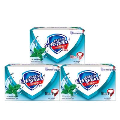 Мыло-бруски Safeguard Мятная Ледяная Свежесть (3-Pack)