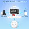 Tuya ZigBee WiFi Smart Water Sensor Water Flood Sensor Smart Life APP Удаленный мониторинг Сигнализация затопления Работает со шлюзом ZigBee