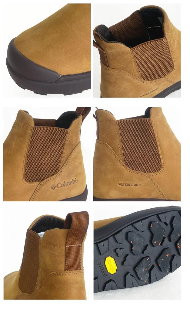 Columbia Sapland Three Luxe Водонепроницаемые ботинки с боковыми вставками и подкладкой Omni-Heat Infinity YU8452 (235: Грецкий орех, 26.0 см)