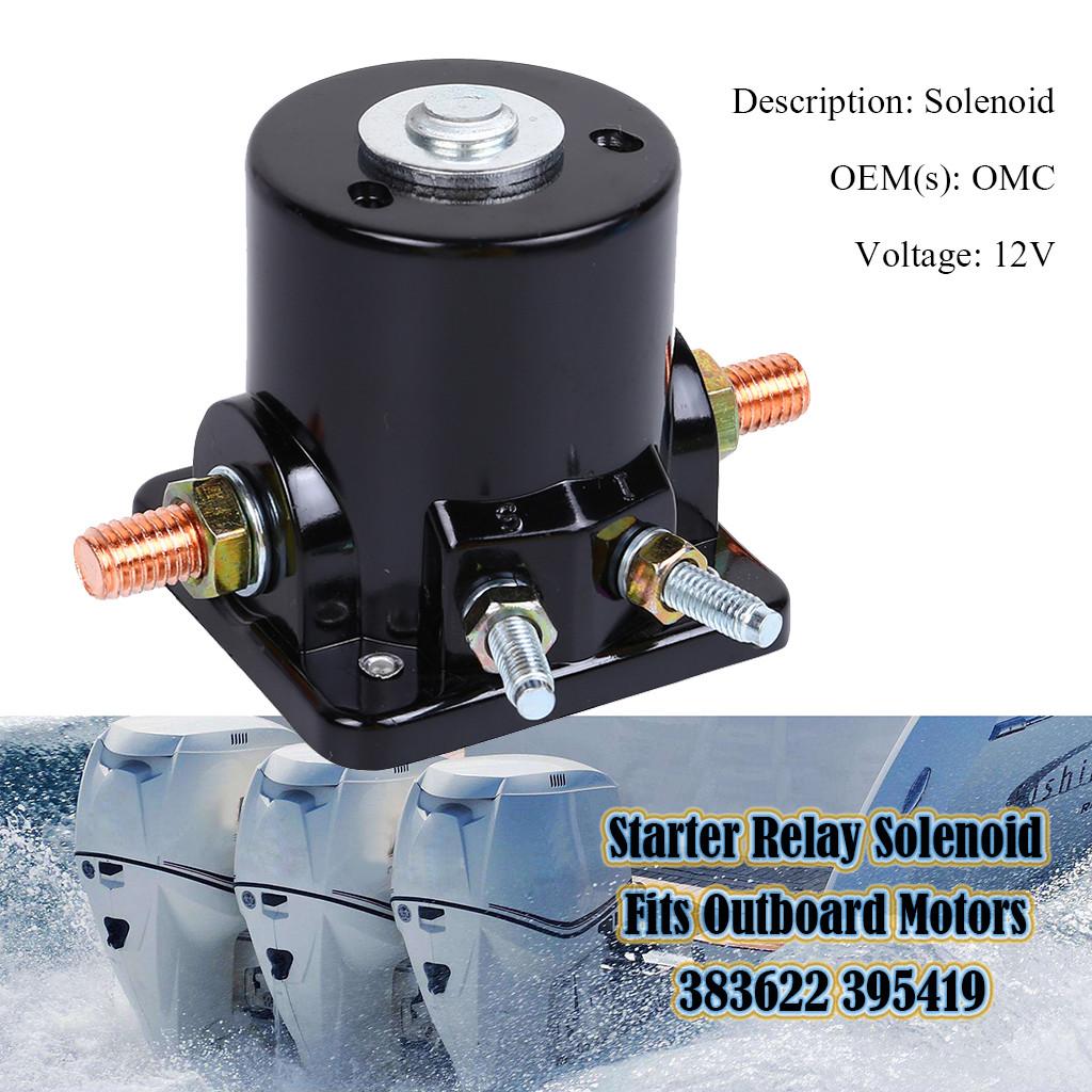 Соленоид реле стартера подходит для подвесных моторов 383622 395419