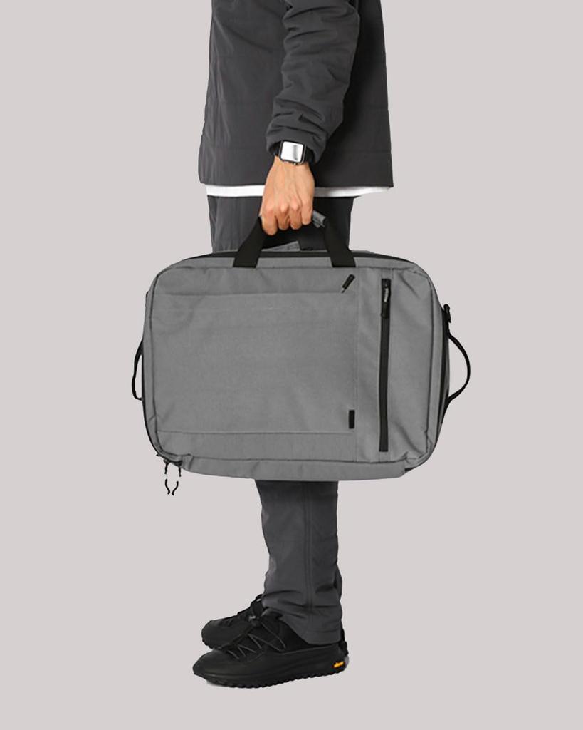 Деловая сумка для повседневного использования, 3-сторонняя деловая сумка, новая серая [Snow Peak]