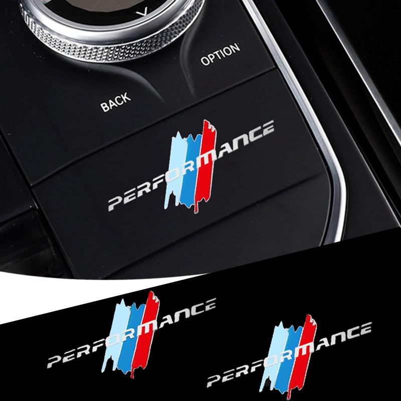 Car Styling Metal Badge Sticker Decor Decals Suitable Car Body For BMW M Performance F20 F40 F22 F30 E90 F32 F06 F07 F46 E60 M5 RE4