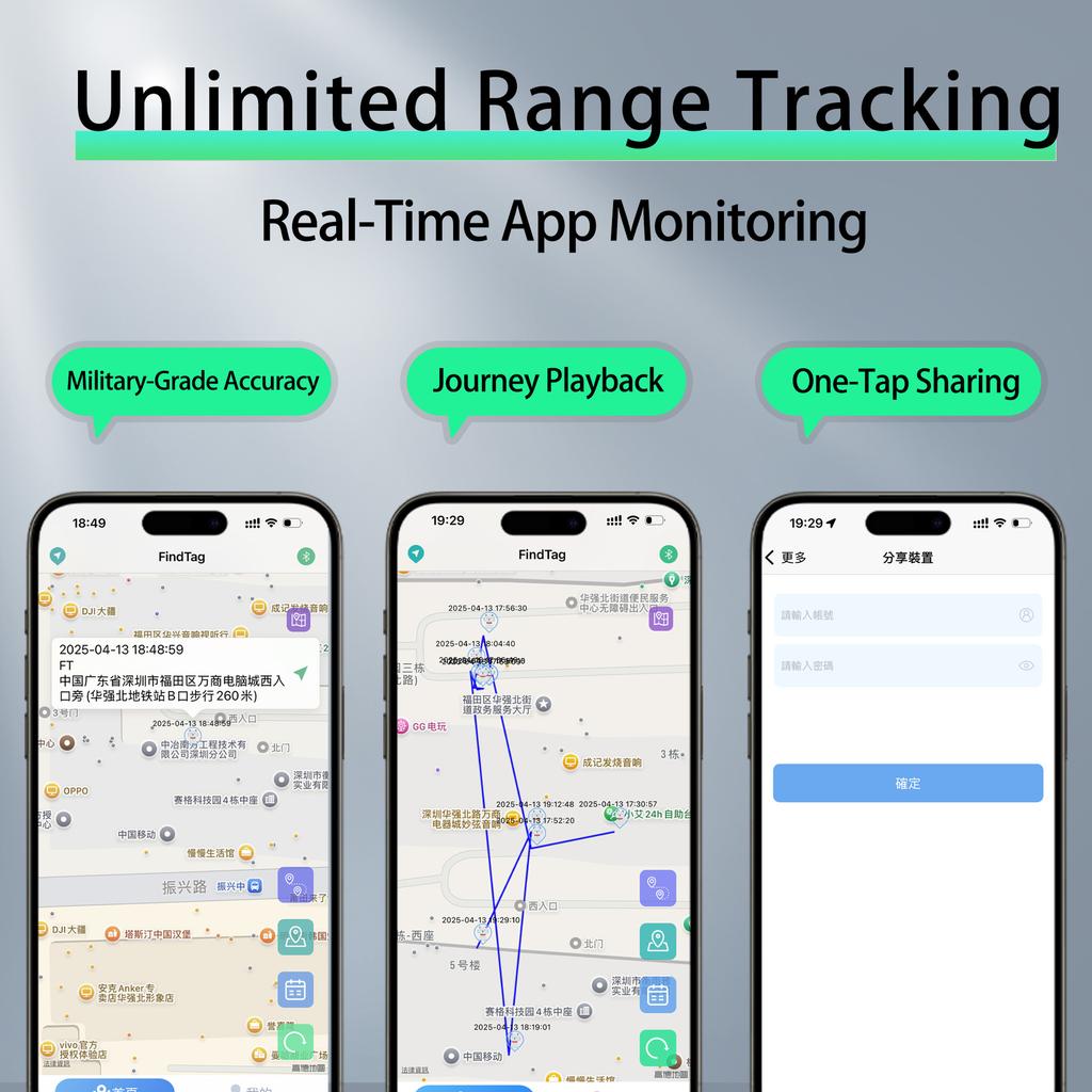 Удаленный GPS-трекер для домашних животных Отслеживание в реальном времени Оповещение о движении Ошейник Противопотерянный для кошек Глобальный локатор для телефонов Apple и Android