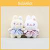 Bunny Lovable Plush Keychain Adorable Rabbit Bag Decoration Soft Pp Cotton Design