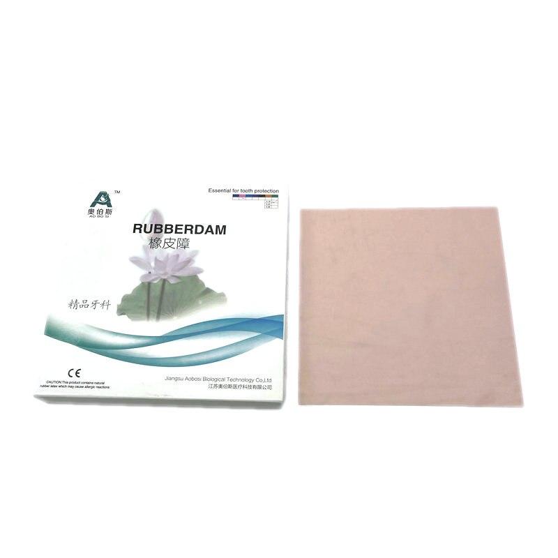 1 коробка высококачественной стоматологической прокладки из натурального каучука, нестерильная стоматологическая прокладка, маленькая 52 шт. или большая стоматологическая прокладка, 36 шт.