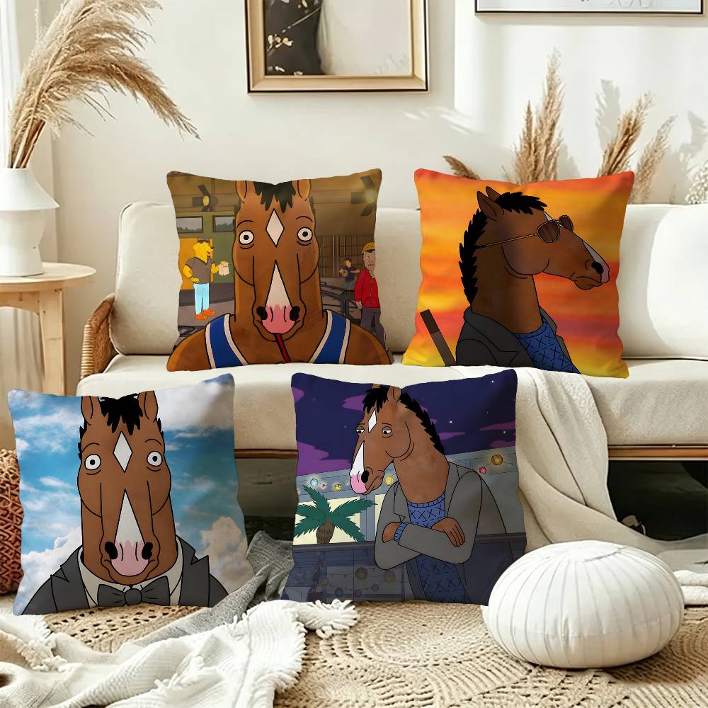 Adult Animation BoJack Horseman Lucky Dragon pillow cover sofa cushion cover home room decoration children gift