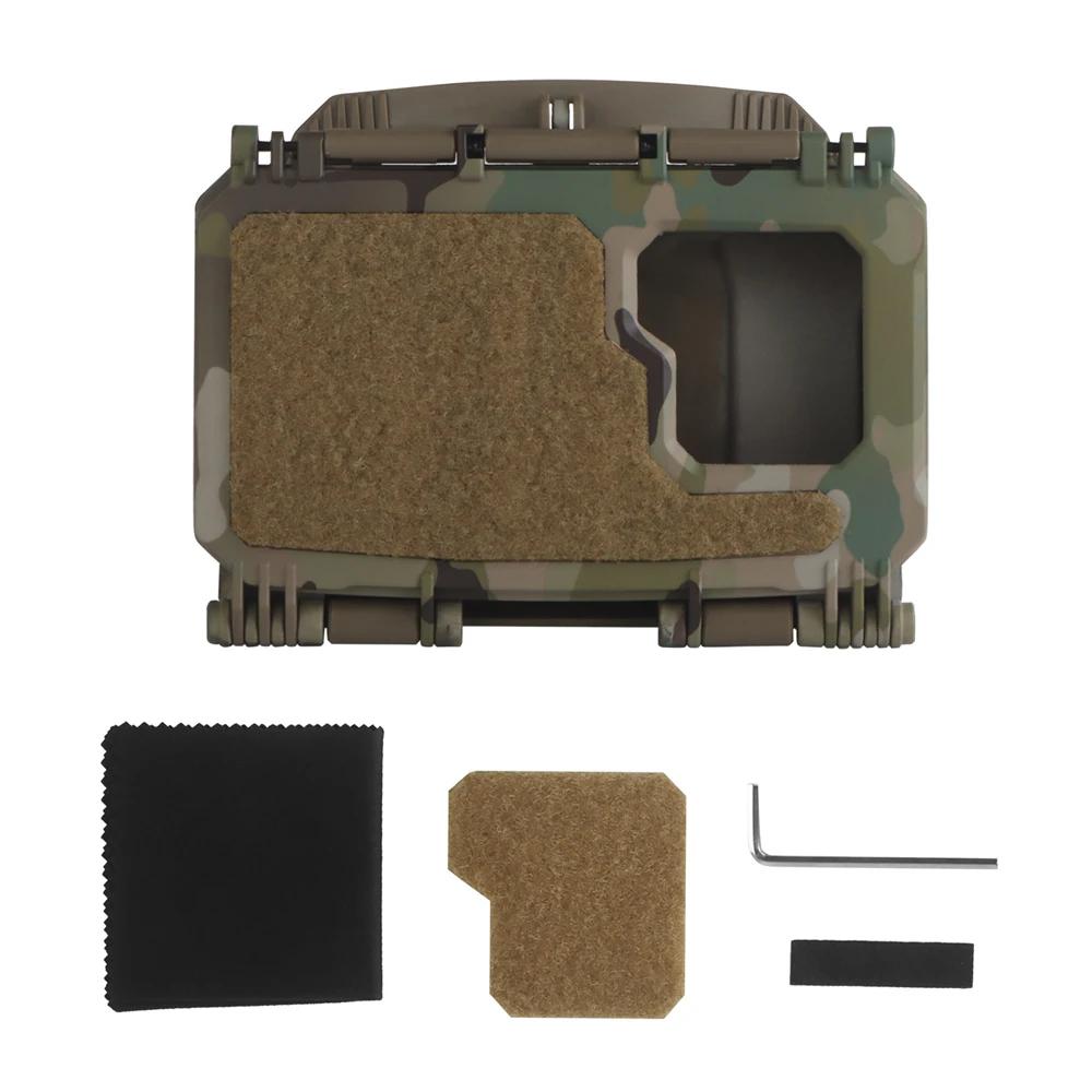 MOLLE Tactical Phone Case 2th Gen, Universal Phone Holder Pouch, Map Navigation Accessory For Airsoft, Hunting, Vest & Plate Carrier