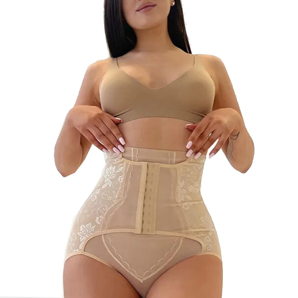 Женские трусики для подтяжки живота, корректирующее белье, бесшовный тренажер для талии, корректирующее белье, трусики с поясом, нижнее белье