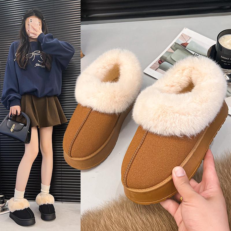 Модные зимние сапоги-дутики для женщин Новые брендовые Плюс Толстые Однотонные Сборные Плюс Половинные Повседневные Хлопковые Ботинки Снежные Сапоги