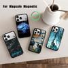 Шокирующий чехол для телефона A-Avatar-R для iPhone17,16,15,14,13,12,11 Plus,Pro Max Магнитный для беспроводной зарядки Magsafe