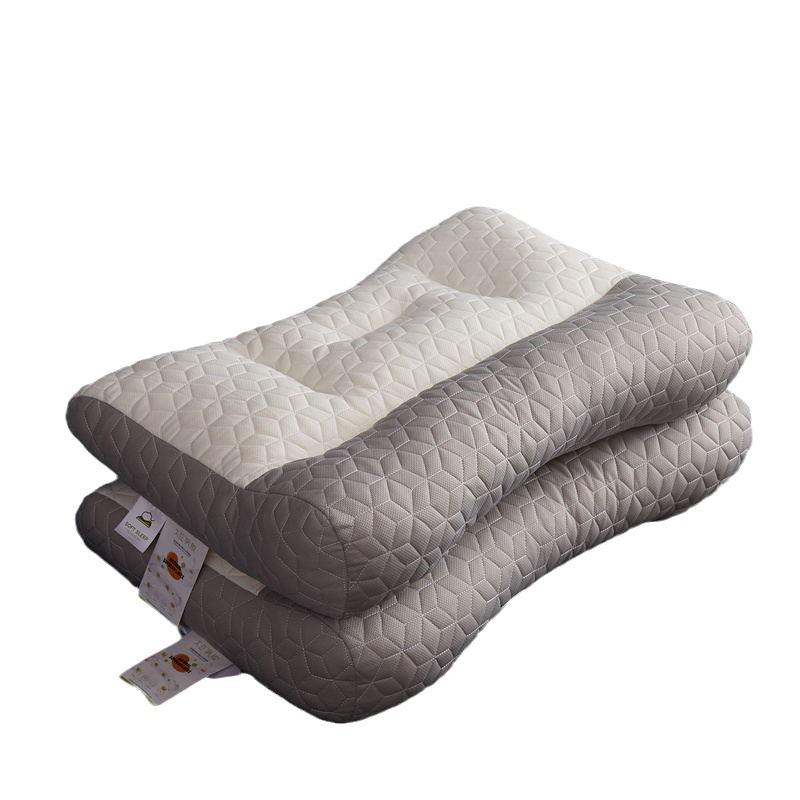 Подушка из волокна против натяжения, подушка для шеи, непроминающийся сердечник подушки, подушка для улучшения сна, подушка для восстановления шейного позвонка