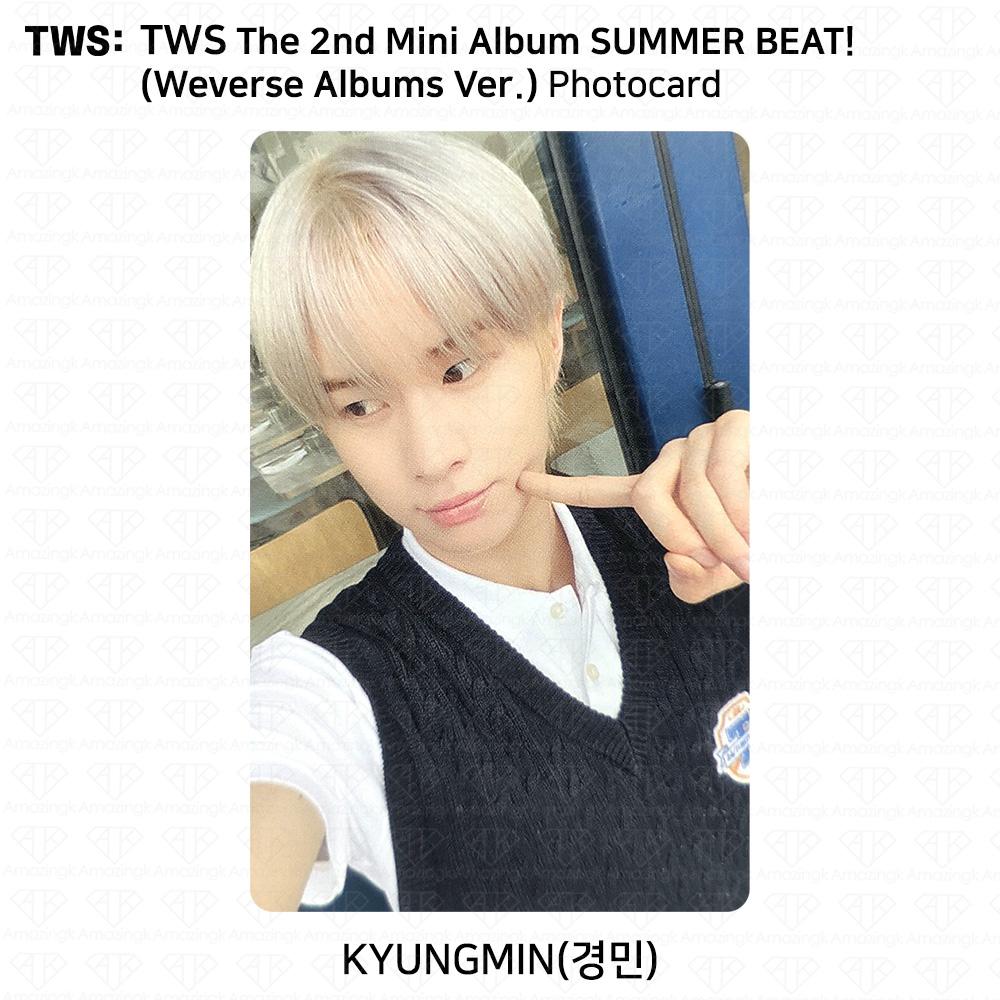 TWS The 2nd Mini Album SUMMER BEAT Official Photocard Shinyu Dohoon Jihoon KPOP