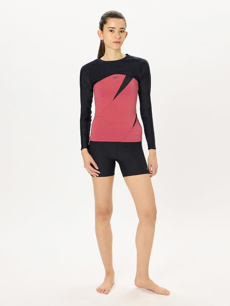 Speedo SWARM Рашгард SFW72450 Черный O Женский