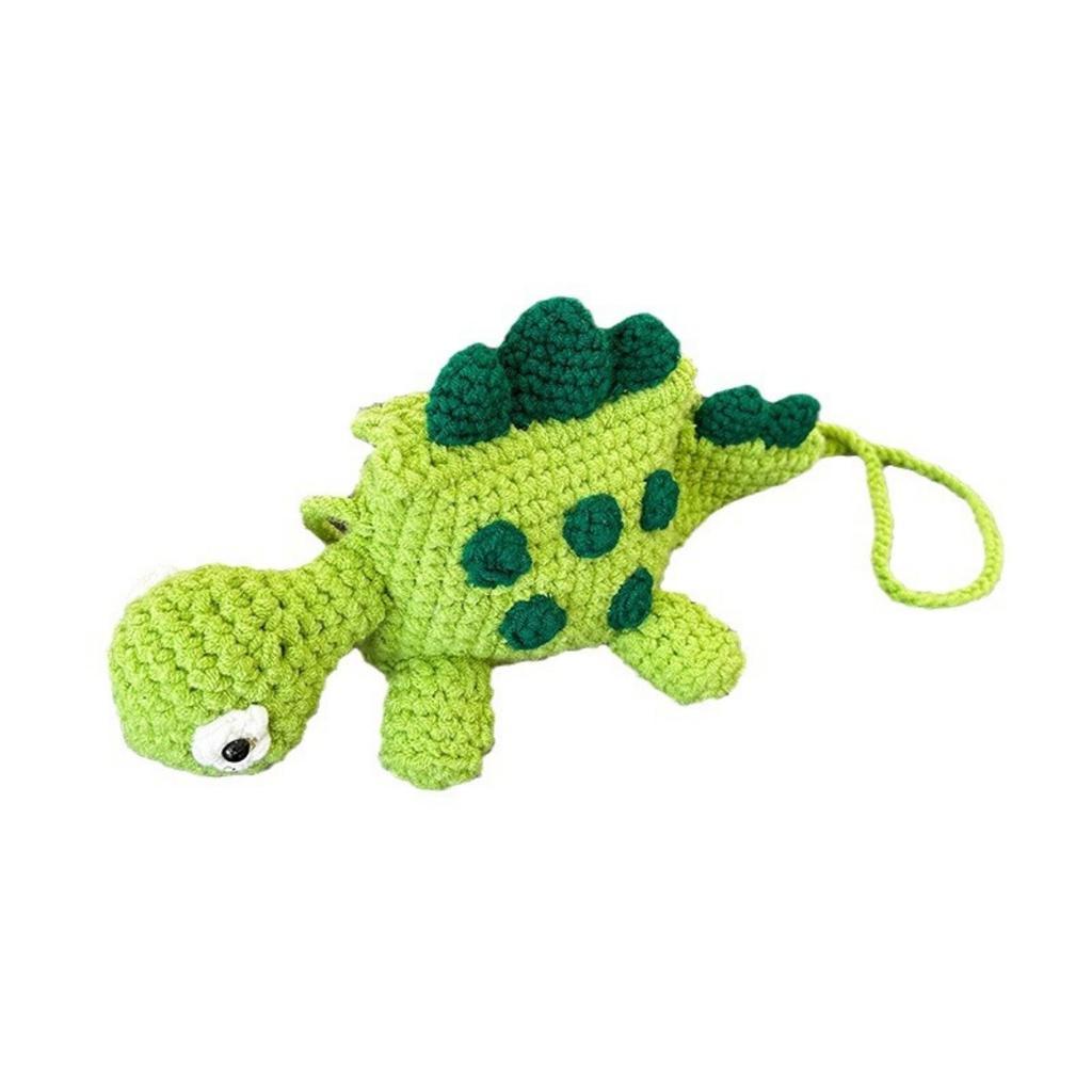 Сумка кроссбоди Динозавр, наплечные сумки, вязаные сумки для женщин - вязаная сумка для девочки, женщины