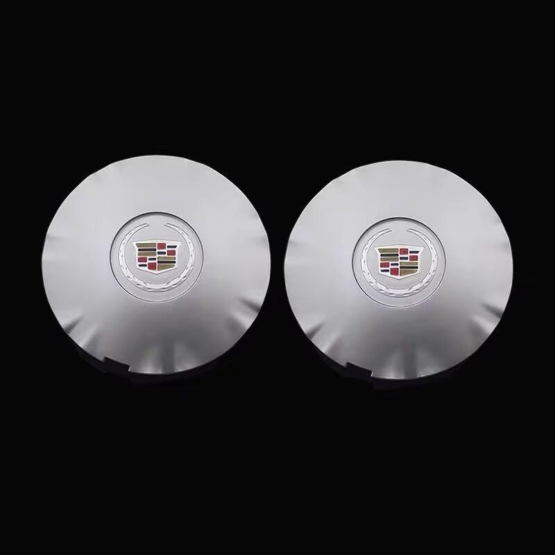 4pcs Sliver Car Wheel Center Hub Cap For 2010-2015 CADILLAC SRX 18" for 2010-2015 CADILLAC SRX OEM 9599024 AIU1