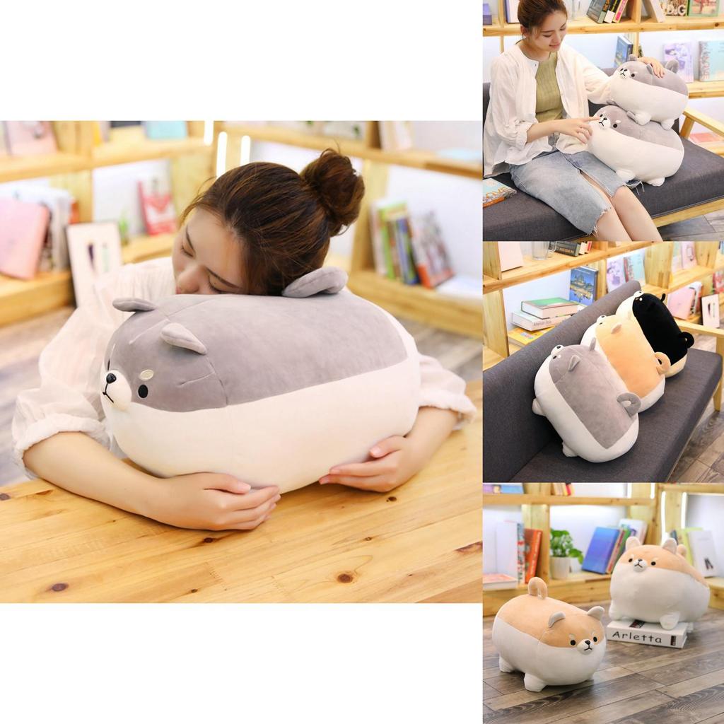 Очаровательная плюшевая игрушка собака Сиба-ину с мягким дизайном корги чай, идеально подходящая для детей