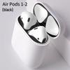 Металлическая наклейка Pro для Airpods 2-го и 3-го поколения — пылезащитная, ультратонкая