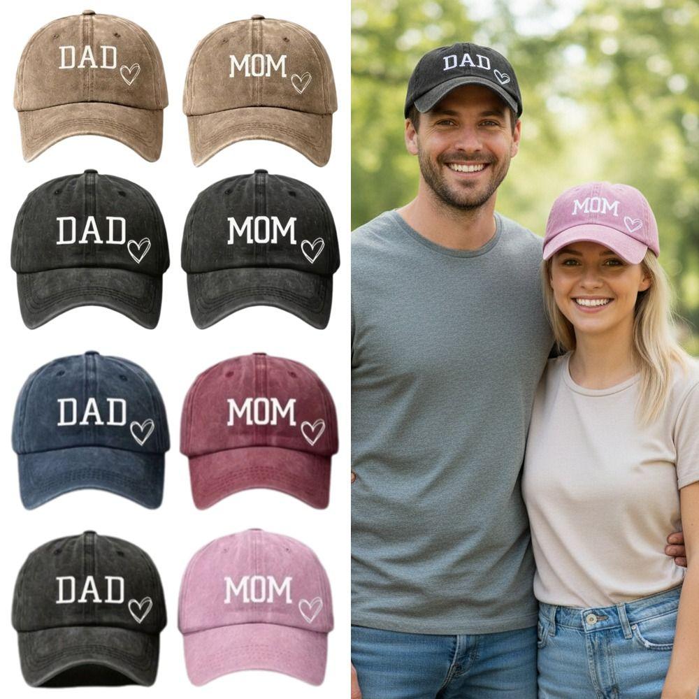 Washed Cotton Baseball Cap Adjustable Sunscreen Hats Retro Baseball Hats For Man Women