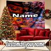Custom Name Personalized Five Nights at Freddy's Print Tapestry, Wall Art Decor, Bedroom, Dorm, Apartment, LivingRoom, Party Backdrop, Gift for Birthd