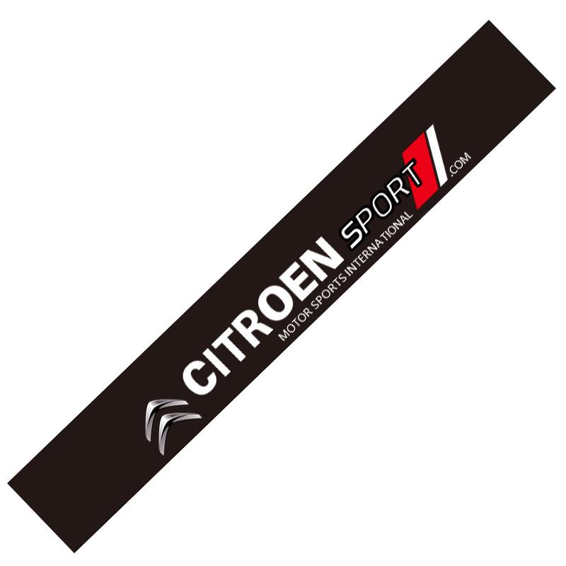 PJHC7 Car Windshield Decoration Sticker Decal Waterproof Accessories For Citroen C4 C3 C5 C5X e-C4 X e-C3 C-Elysee Berlingo C1 C6 C2