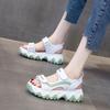 Sports Sandals Women's Summer 2025 New Women's Fashion Wave Platform Beach Shoes Muffin Student Sandals