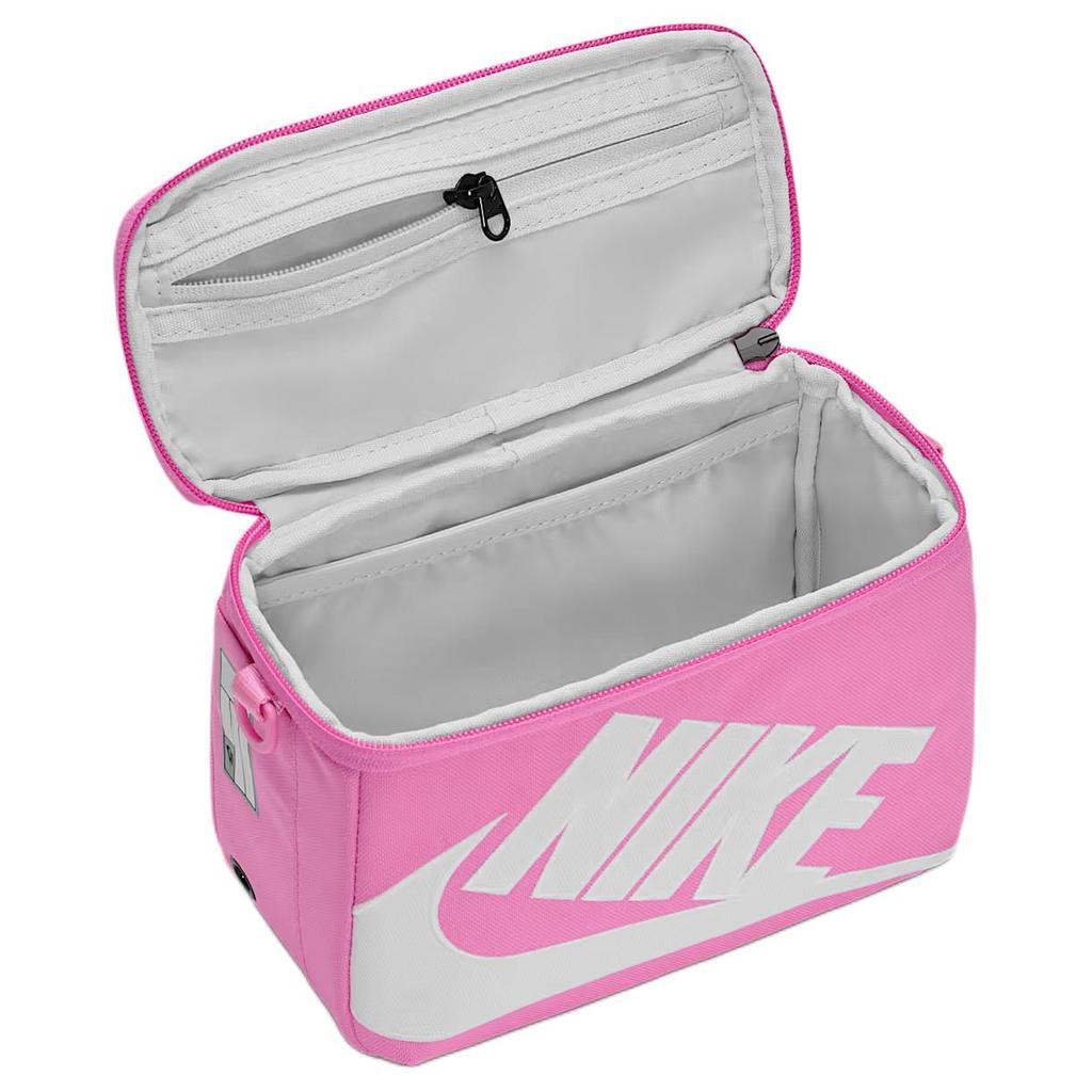 Nike Letter Print Detachable Shoulder Strap Fabric Tote Bag Women bags Playful-Pink White FN3059-675